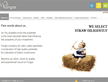 Tablet Screenshot of fungis.pl